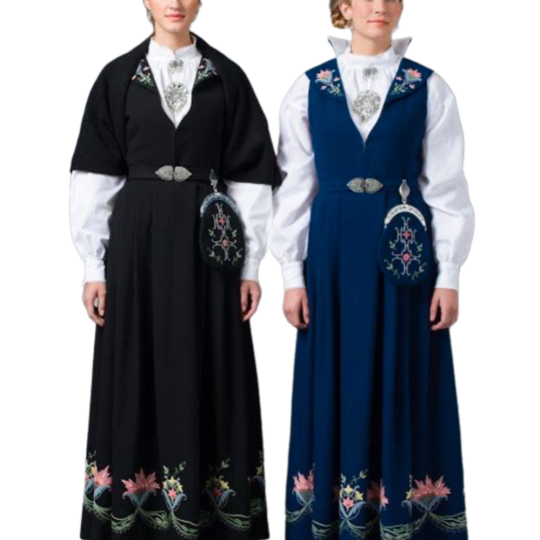 Bunad hand embroidered
