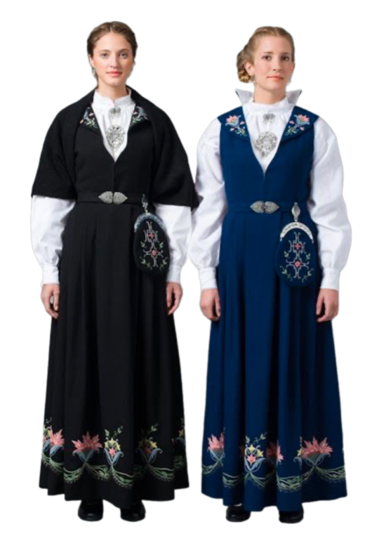 Bunad hand embroidered