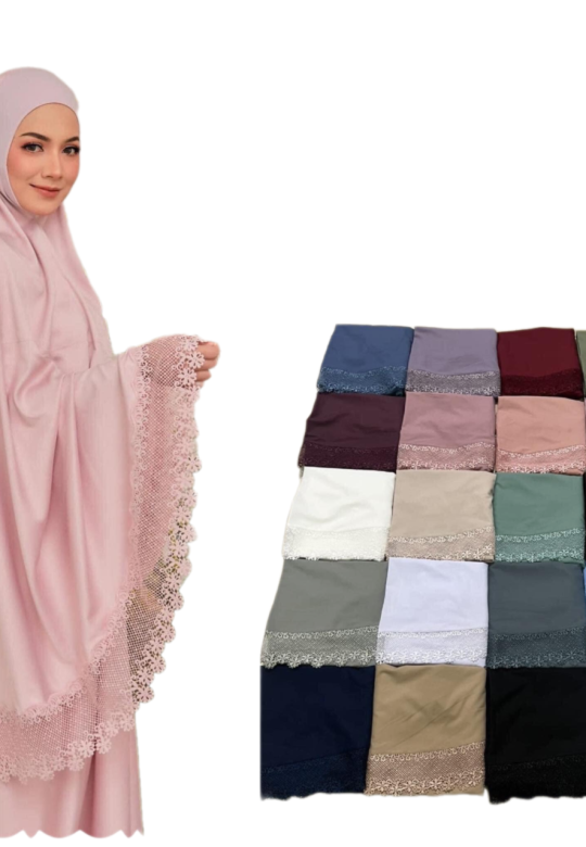 Telekung Helena travel 