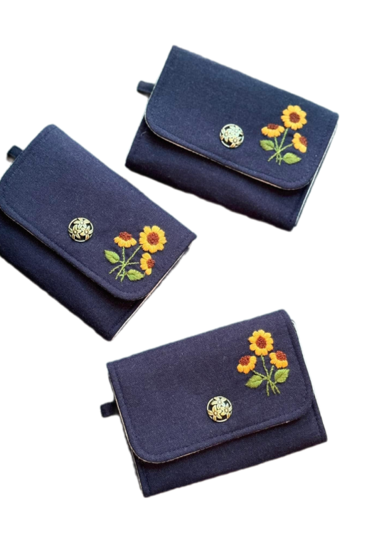 Hand Embroidered Wallet