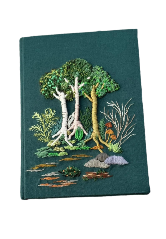 Embroidered Notebook 