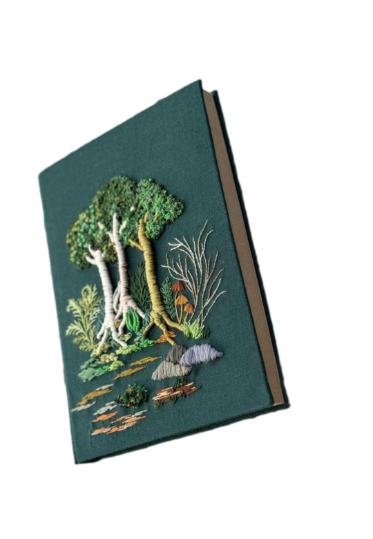 Embroidered Notebook 
