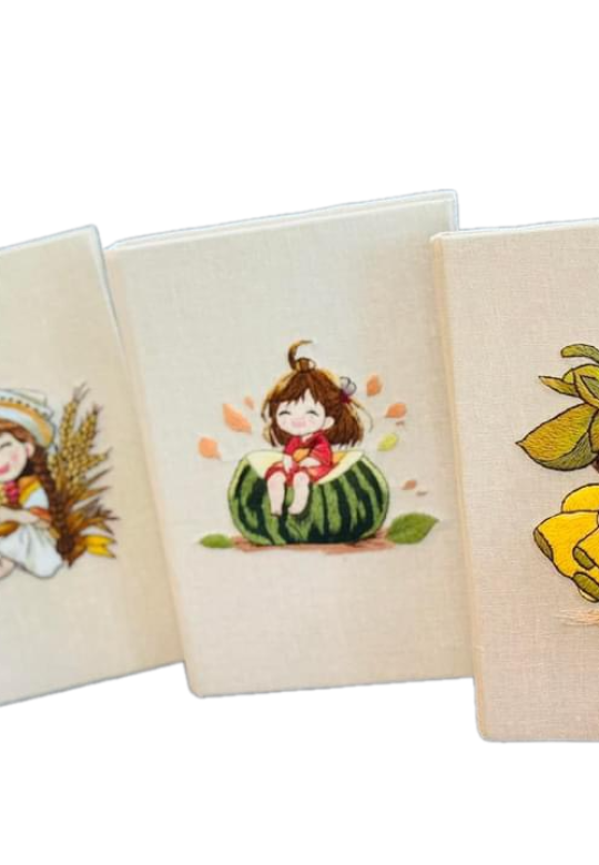 Embroidered Notebook 