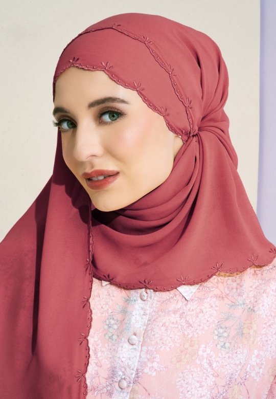 Shawl Embroidery chiffon